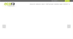 Desktop Screenshot of ecora.ca